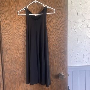Black T-Shirt Dress‎ S